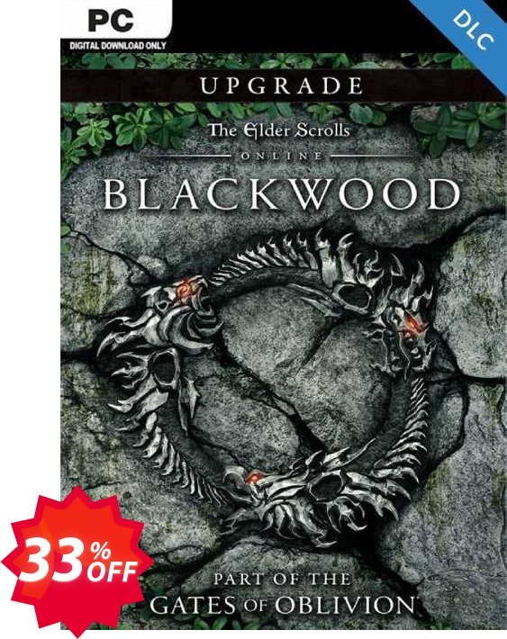 The Elder Scrolls Online: Blackwood Upgrade PC Coupon code 33% discount 