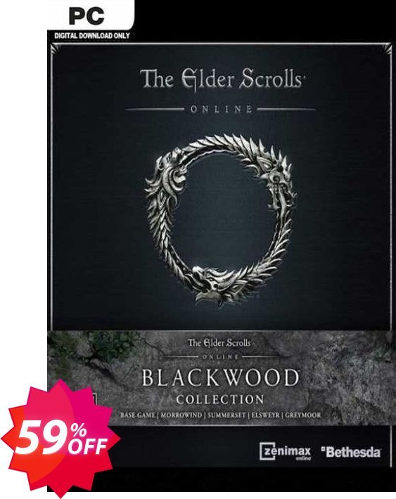The Elder Scrolls Online Collection: Blackwood PC Coupon code 59% discount 