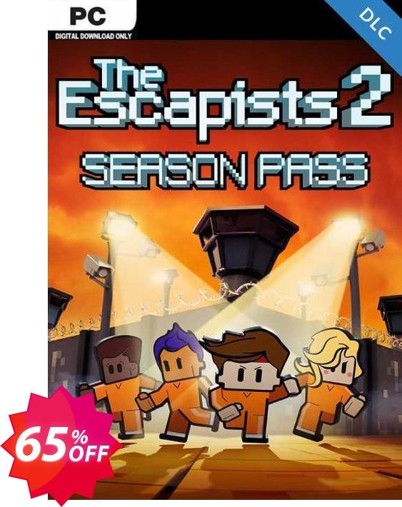 The Escapists 2 - Season Pass PC Coupon code 65% discount 