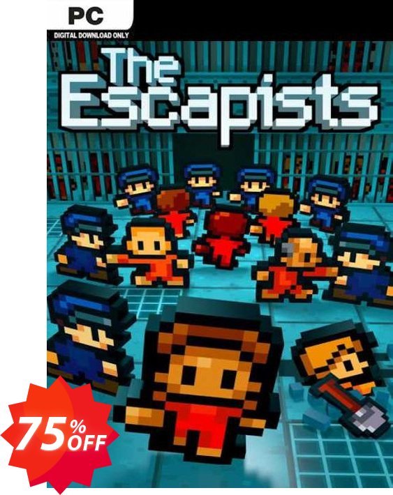 The Escapists PC Coupon code 75% discount 