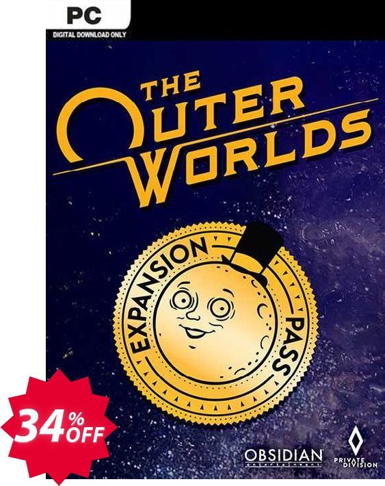 The Outer Worlds Expansion Pass PC, EU  Coupon code 34% discount 