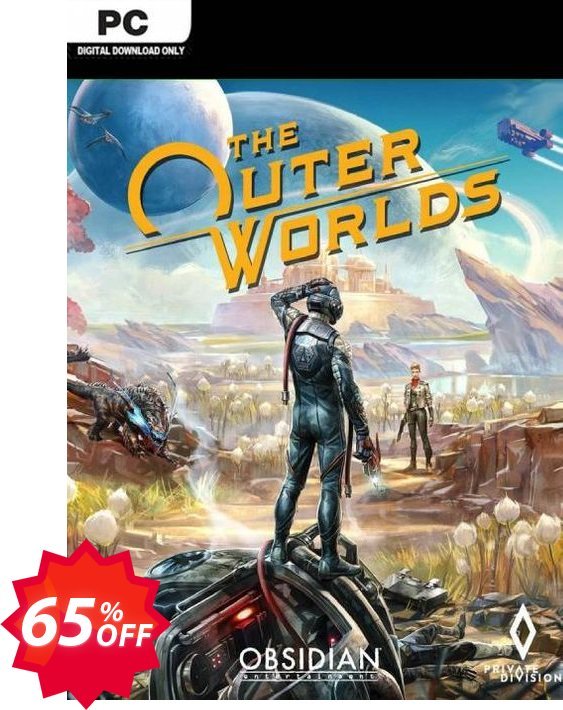 The Outer Worlds PC, Steam - EU  Coupon code 65% discount 