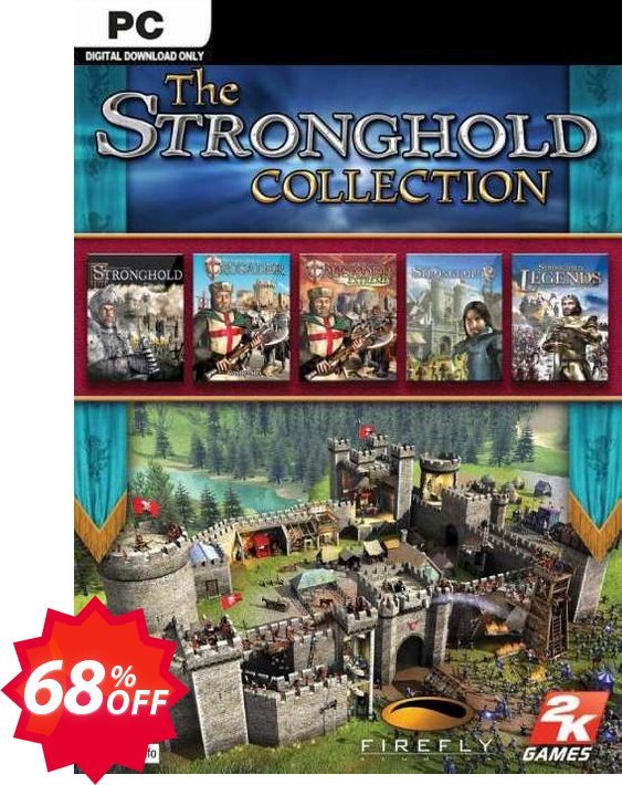 The Stronghold Collection PC Coupon code 68% discount 