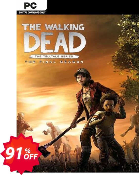 The Walking Dead: The Final Season PC Coupon code 91% discount 