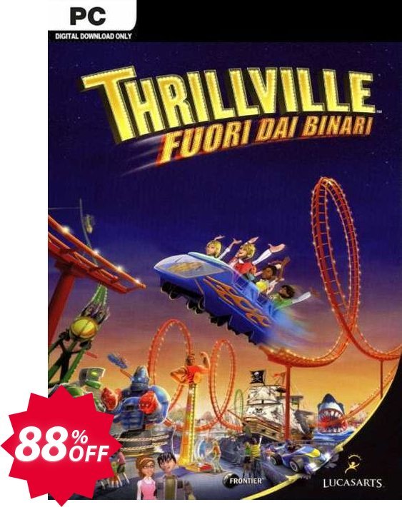 Thrillville: Off the Rails PC Coupon code 88% discount 