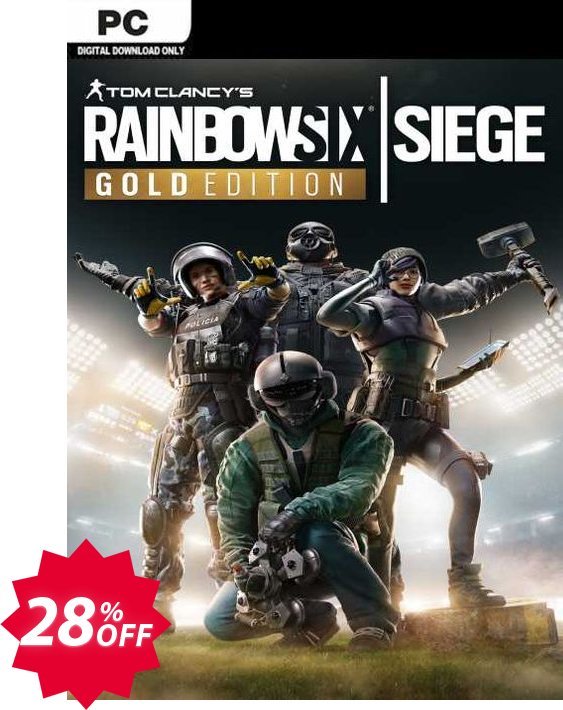 Tom Clancy's Rainbow Six Siege Year 4 Gold Edition PC, EU  Coupon code 28% discount 