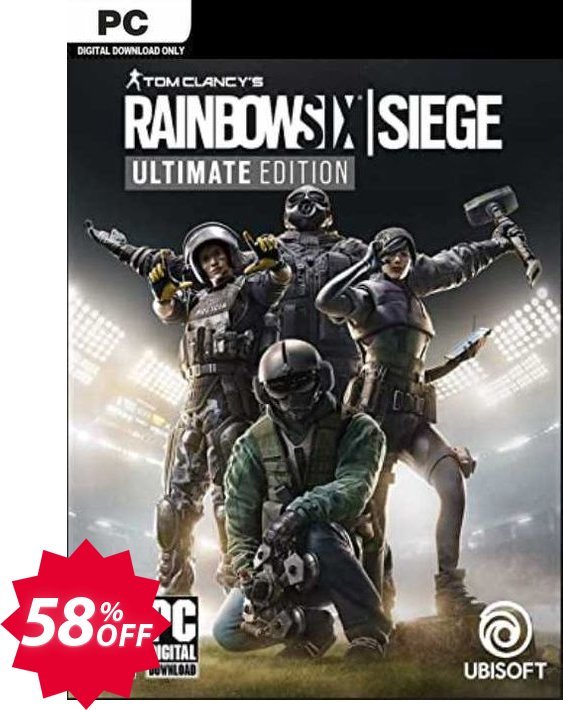Tom Clancy's Rainbow Six Siege Year 5 Ultimate Edition PC, EU  Coupon code 58% discount 