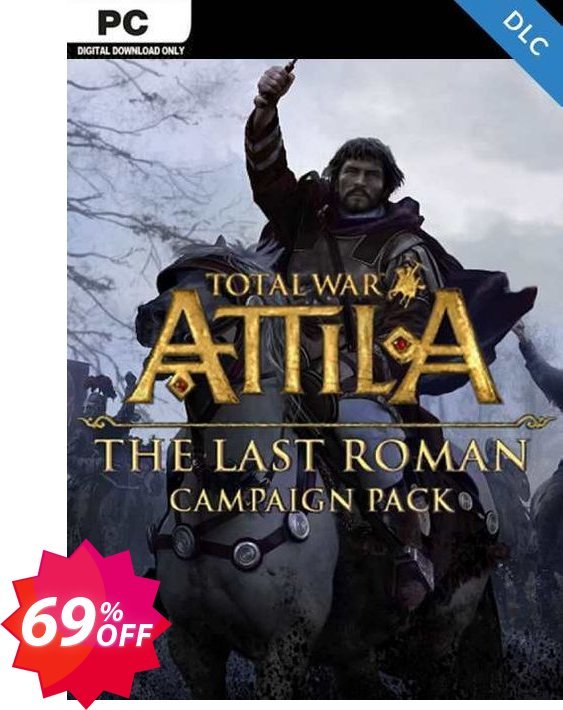 Total War: ATTILA - The Last Roman Campaign Pack PC, EU  Coupon code 69% discount 