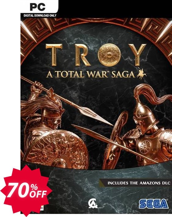 Total War Saga: TROY Limited Edition PC Coupon code 70% discount 