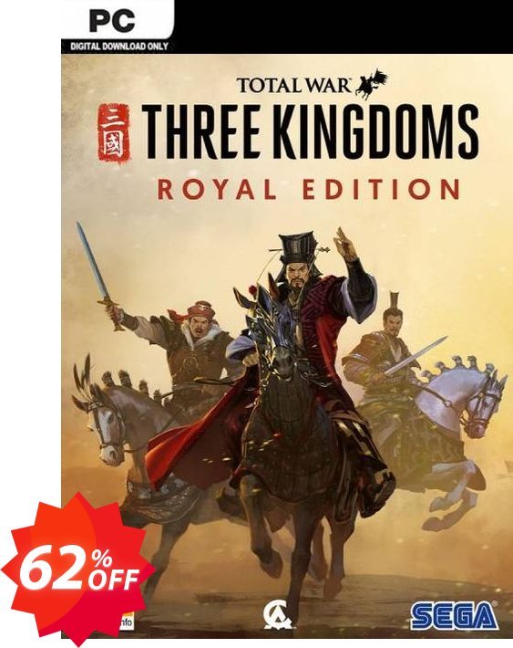 Total War: Three Kingdoms – Royal Edition PC Coupon code 62% discount 