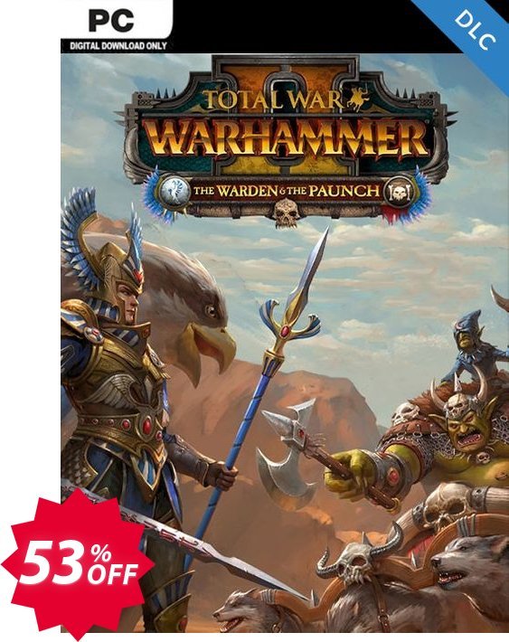 Total War Warhammer II 2 - The Warden and The Paunch PC - DLC, EU  Coupon code 53% discount 