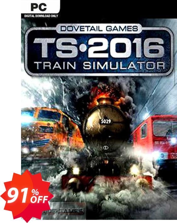 Train Simulator 2016 PC Coupon code 91% discount 