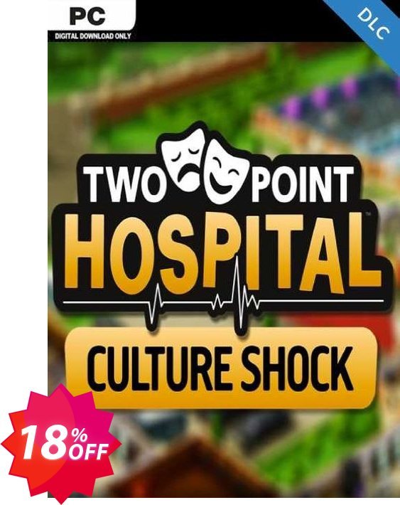 Two Point Hospital: Culture Shock PC - DLC Coupon code 18% discount 