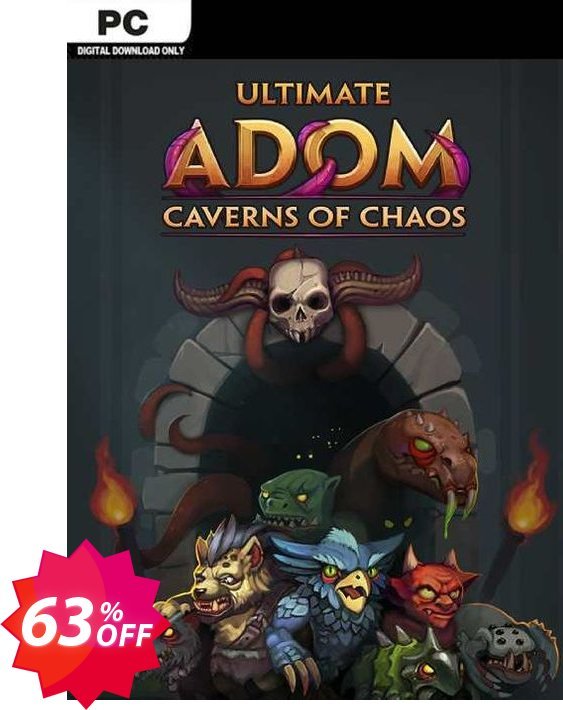 Ultimate ADOM - Caverns of Chaos PC Coupon code 63% discount 
