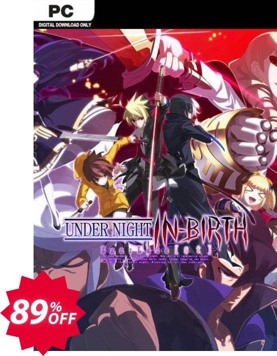 UNDER NIGHT IN-BIRTH Exe:Late PC Coupon code 89% discount 