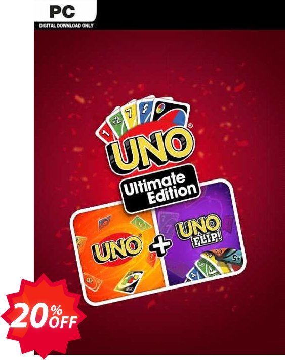 UNO Ultimate Edition PC, EU  Coupon code 20% discount 