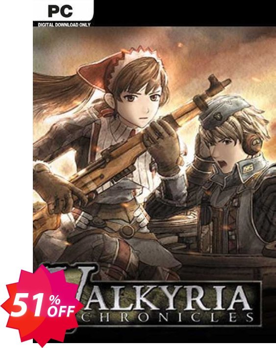 Valkyria Chronicles PC Coupon code 51% discount 