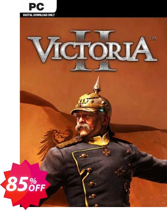 Victoria II PC, EU  Coupon code 85% discount 