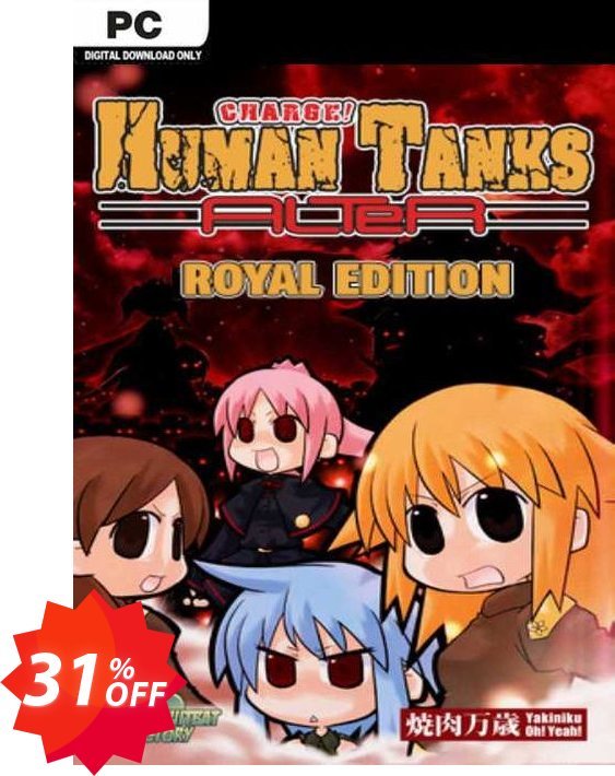 War of the Human Tanks - ALTeR - Royal Edition PC Coupon code 31% discount 