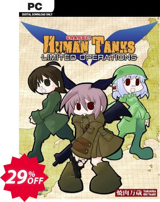 War of the Human Tanks - Limited Operations - Unlimited Edition PC Coupon code 29% discount 