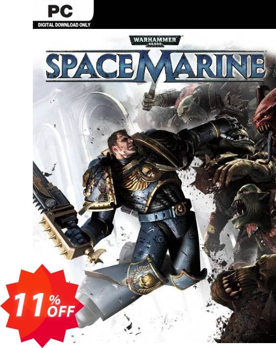 Warhammer 40,000: Space Marine PC, EU  Coupon code 11% discount 