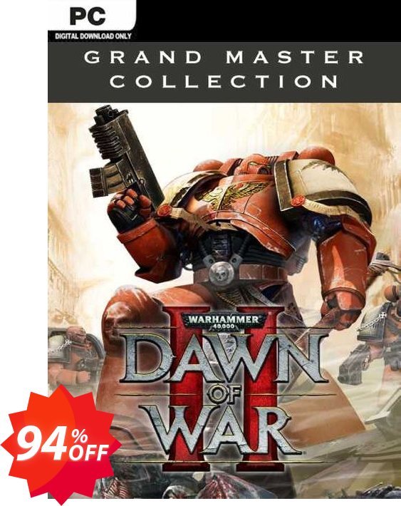 Warhammer 40,000: Dawn of War II - Grand Master Collection PC Coupon code 94% discount 