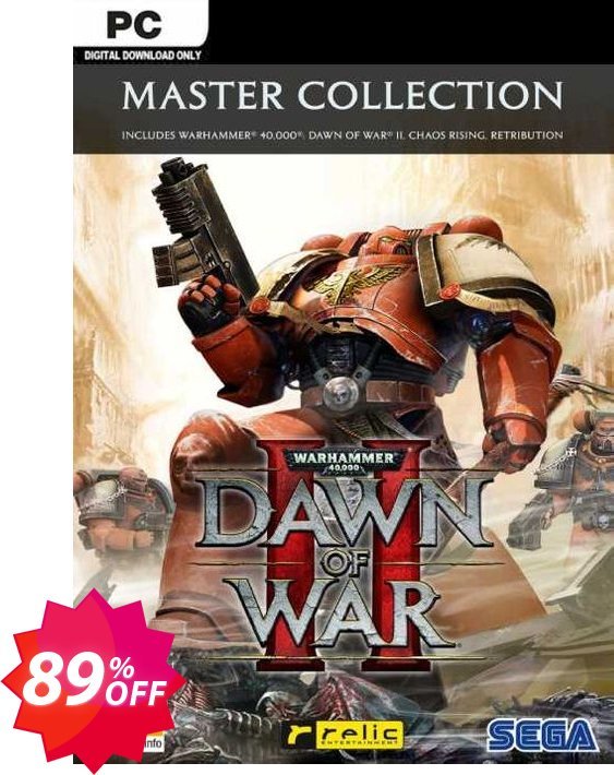 Warhammer 40,000: Dawn of War II - Master Collection PC, EU  Coupon code 89% discount 