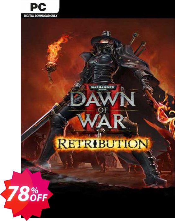 Warhammer 40,000: Dawn of War II: Retribution PC, EU  Coupon code 78% discount 