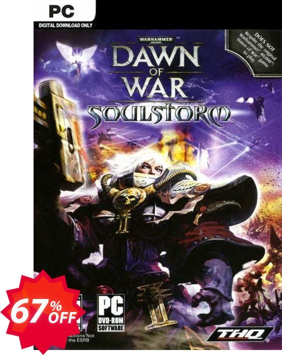 Warhammer: 40,000 Dawn of War - Soulstorm PC Coupon code 67% discount 