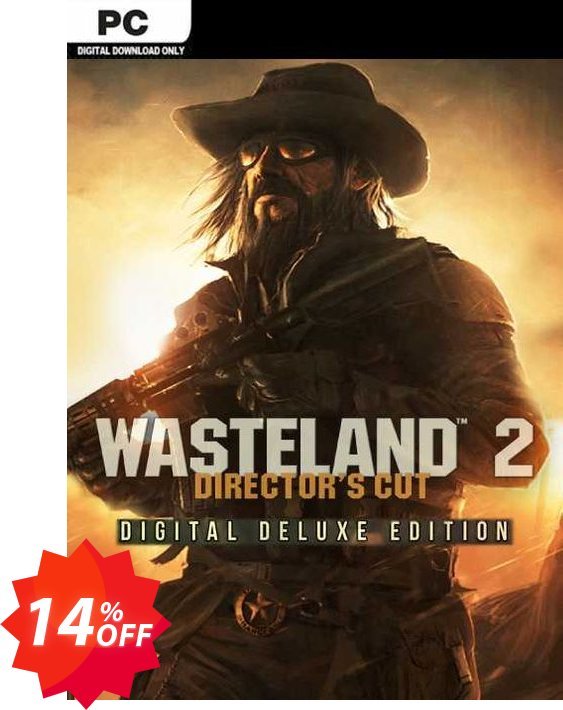 Wasteland 2: Directors Cut Digital Deluxe Edition PC Coupon code 14% discount 
