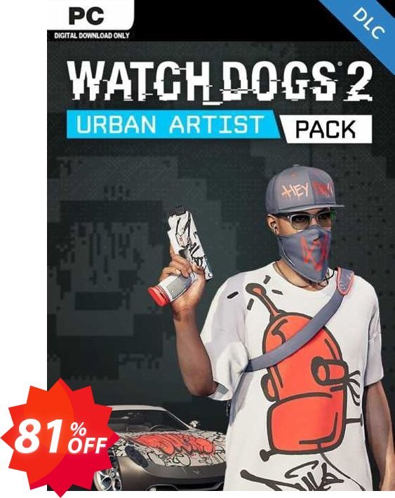 Watch Dogs 2 - Urban Artist Pack PC - DLC Coupon code 81% discount 