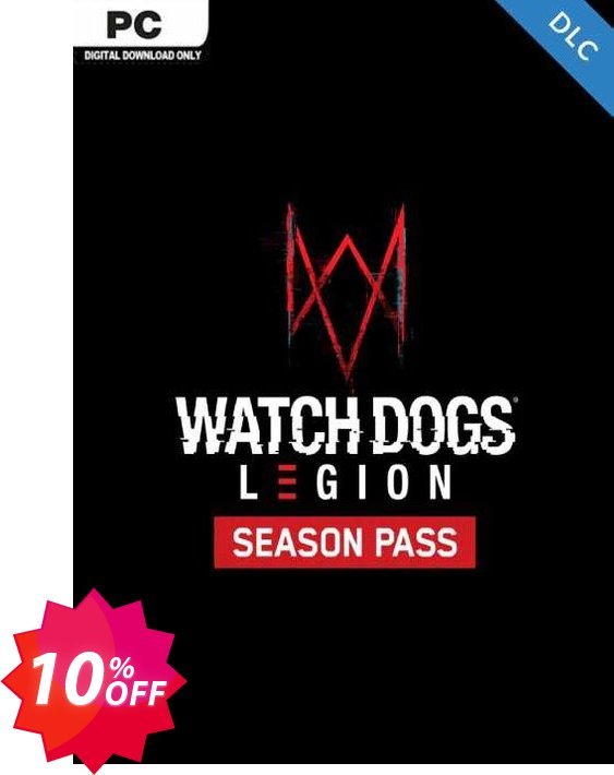 Watch Dogs: Legion Season Pass PC Coupon code 10% discount 