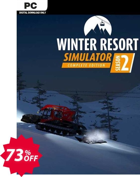 Winter Resort Simulator Season 2 - Complete Edition PC Coupon code 73% discount 