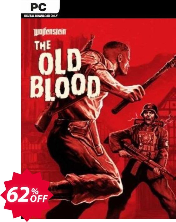 Wolfenstein The Old Blood PC, RU  Coupon code 62% discount 