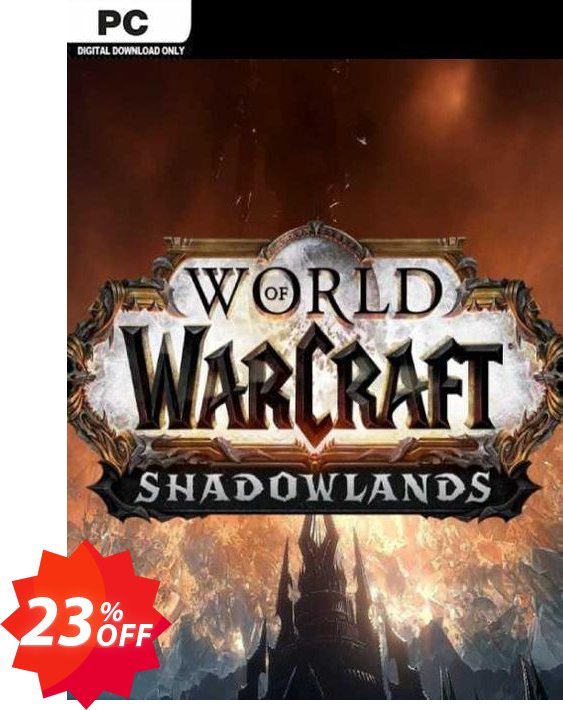 World Of Warcraft: Shadowlands PC, EU  Coupon code 23% discount 