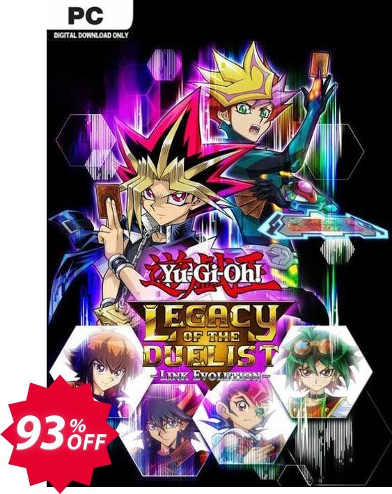 Yu-Gi-Oh! Legacy of the Duelist: Link Evolution PC Coupon code 93% discount 