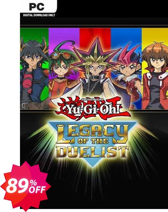 Yu-Gi-Oh! Legacy of the Duelist PC Coupon code 89% discount 