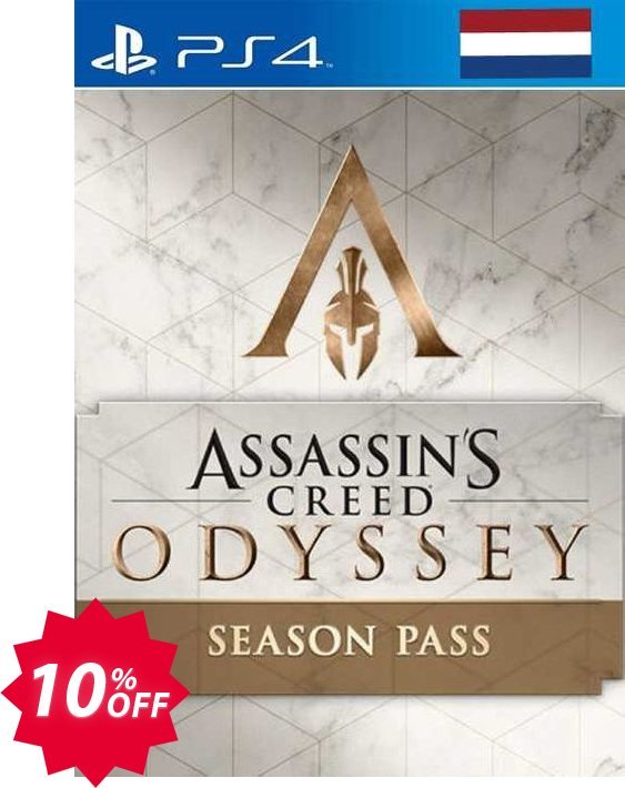 Assassin's Creed Odyssey - Season Pass PS4, Netherlands  Coupon code 10% discount 