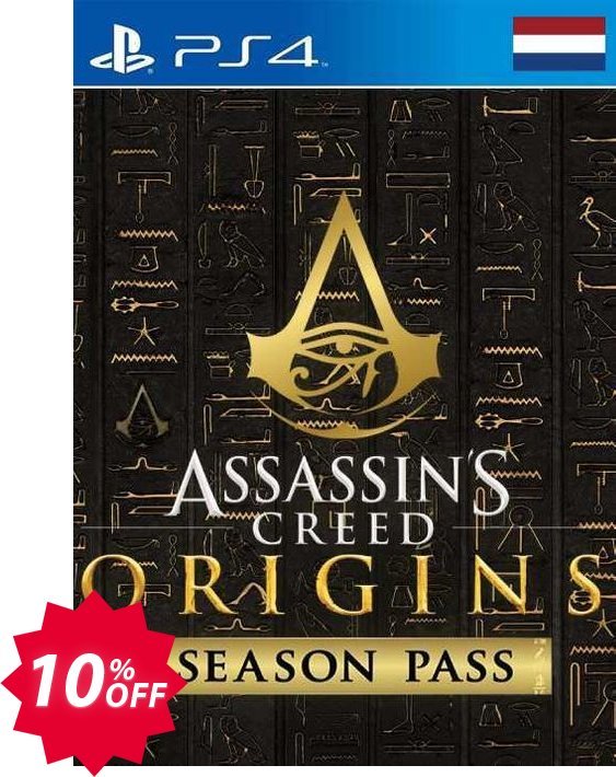 Assassin's Creed Origins Season Pass PS4, Netherlands  Coupon code 10% discount 