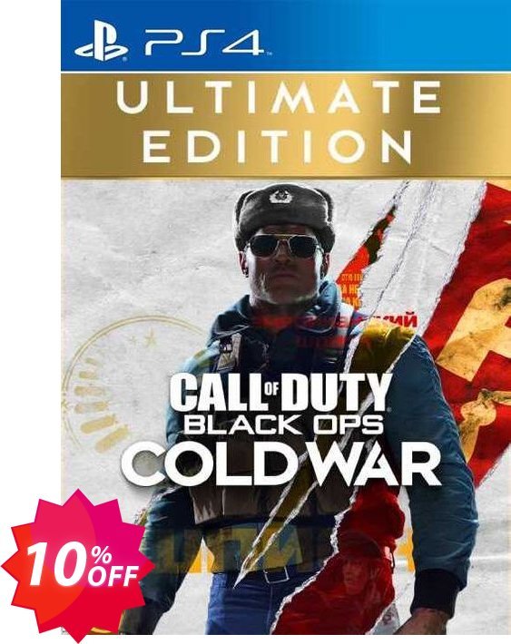 Call of Duty Black Ops Cold War - Ultimate Edition PS4/PS5, EU  Coupon code 10% discount 