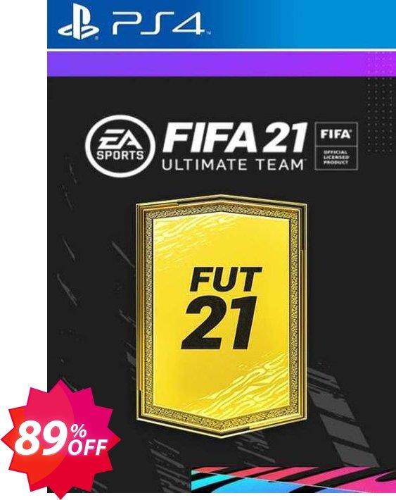FIFA 21 - FUT 21 PS4 DLC, ASIA  Coupon code 89% discount 