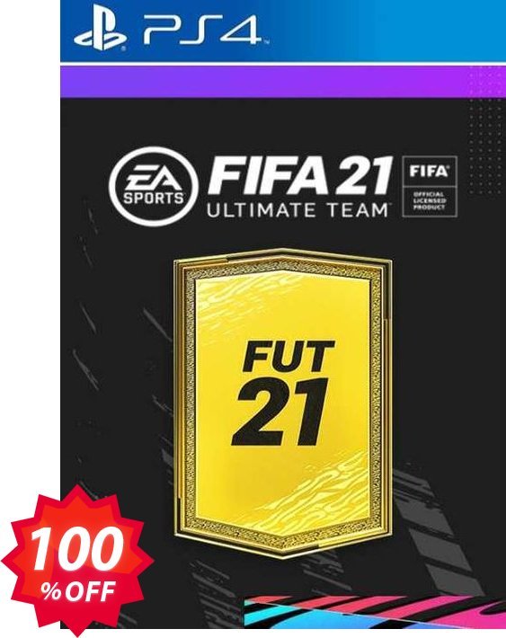 FIFA 21 - FUT 21 PS4 DLC, US/CA  Coupon code 100% discount 