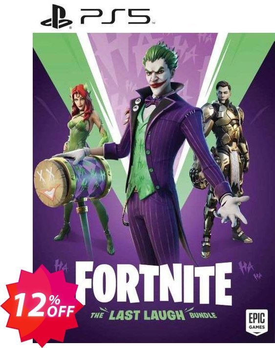 Fortnite: The Last Laugh Bundle PS5, US  Coupon code 12% discount 