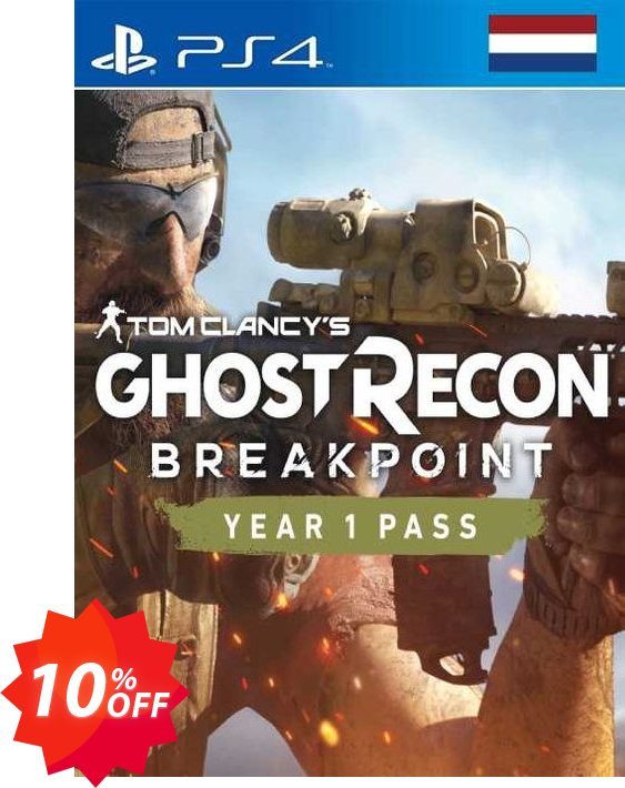 Ghost Recon Breakpoint - Year 1 Pass PS4, Netherlands  Coupon code 10% discount 