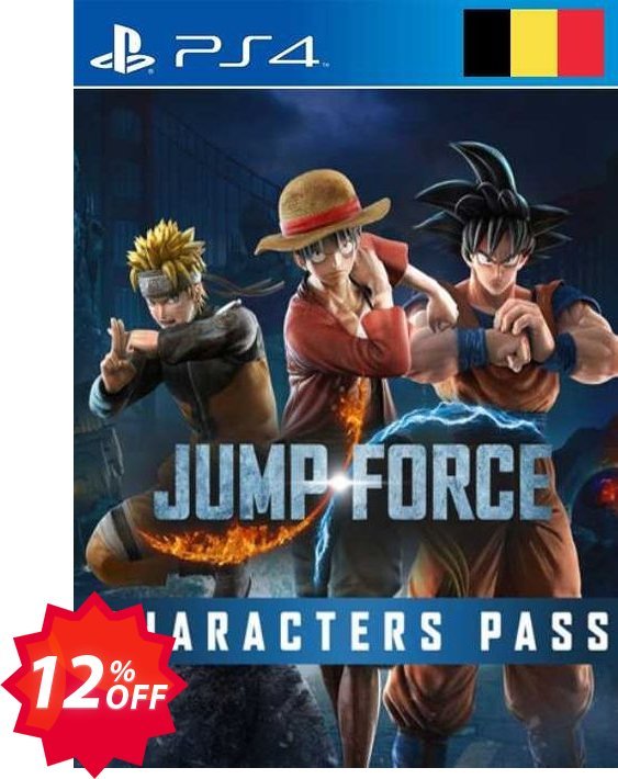 JUMP FORCE - Characters Pass PS4, Belgium  Coupon code 12% discount 