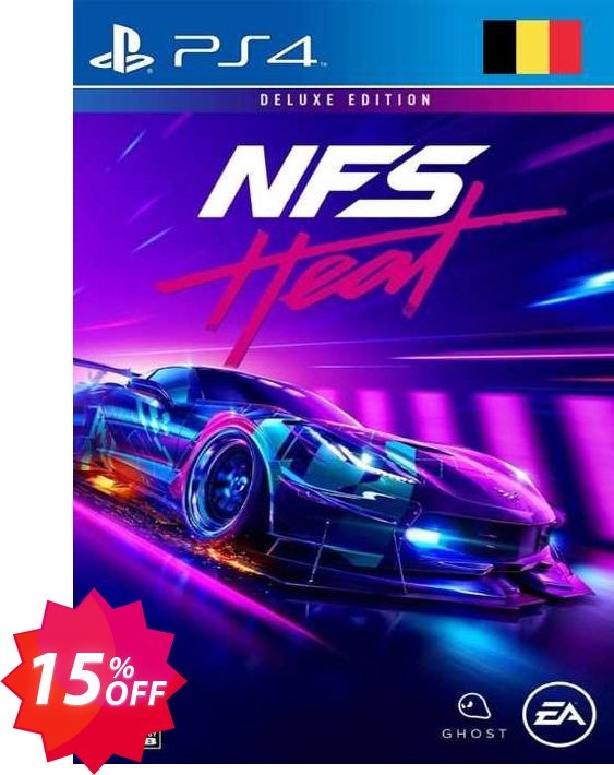Need for Speed: Heat Deluxe Edition Upgrade PS4, Belgium  Coupon code 15% discount 