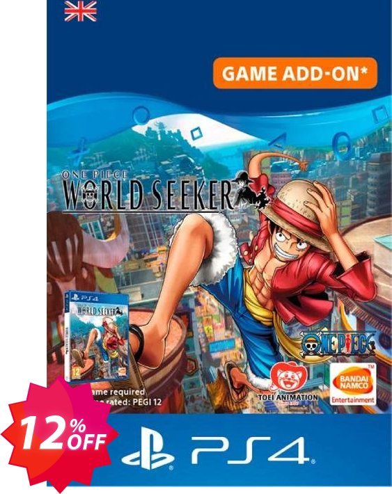 One Piece World Seeker: Episode Pass PS4, UK  Coupon code 12% discount 