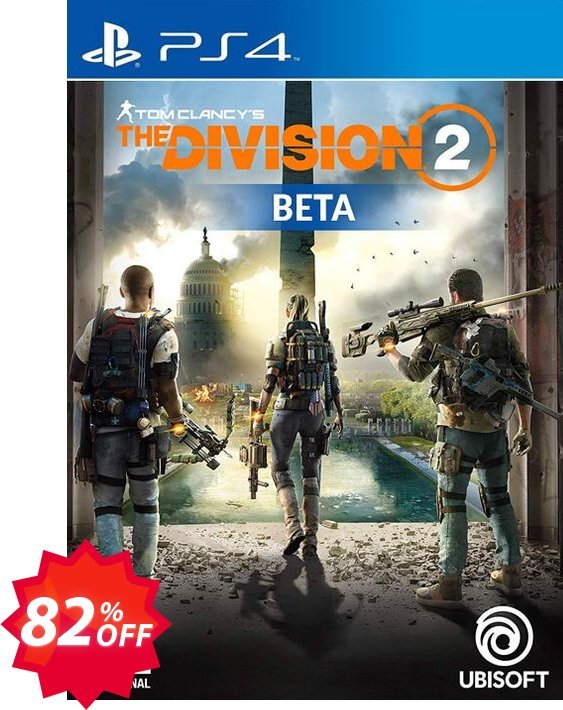 Tom Clancys The Division 2 PS4 Beta Coupon code 82% discount 