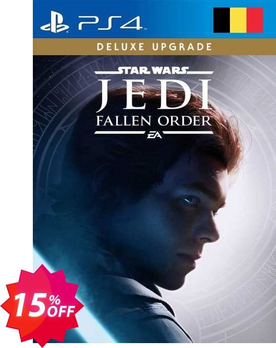 Star Wars Jedi: Fallen Order - Deluxe Edition Upgrade PS4, Belgium  Coupon code 15% discount 