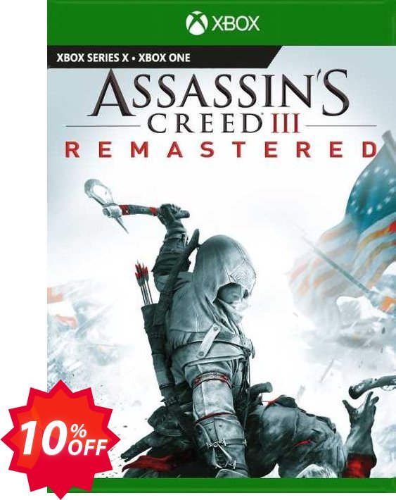 Assassin's Creed III  Remastered Xbox One, EU  Coupon code 10% discount 